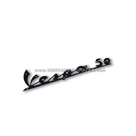 Embleme de tablier -Vespa 50- a riveter